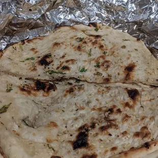 Garlic naan