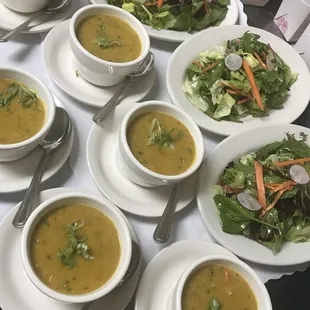 Ready to spill  Daal soup