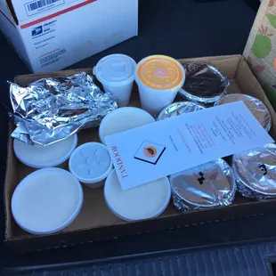 Indian foods to go!