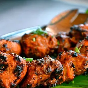 Chicken Tikka - the best I've had in the US, hands down.