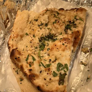 Garlic naan