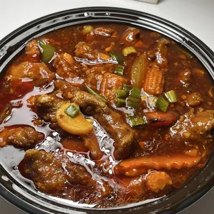 Szechuan Lamb (medium spice) - Delicious !!!