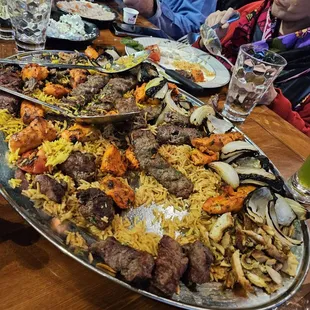 Family Kebab Platter