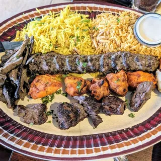 MIXED SHAWERMA PLATTER