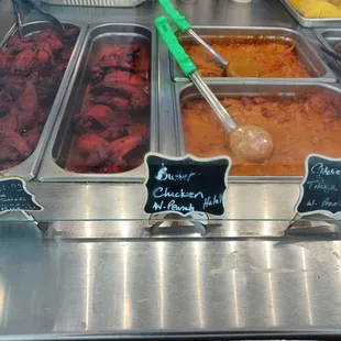 chicken wings and fried chicken, interior