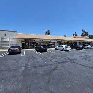 outside