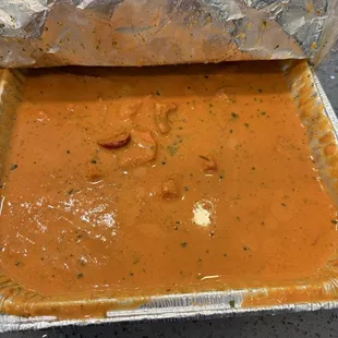 Butter chicken catering order