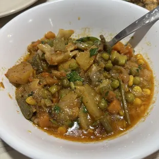 Punjabi mixed vegetables
