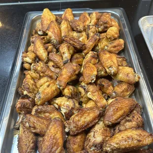 interior, chicken wings and fried chicken