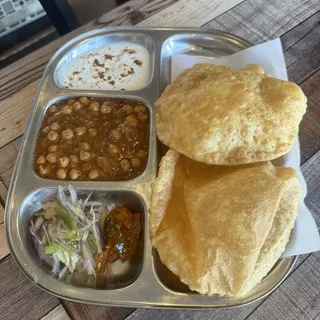 16. Two Piece Poori Chole
