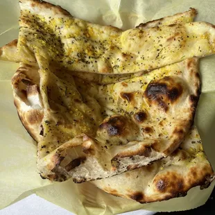 Garlic Basil Naan