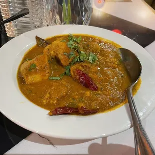 Madras Special Spicy curry with chicken