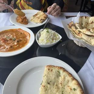 Paneer Naan Tikka Masala