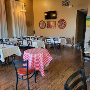 The Dining area