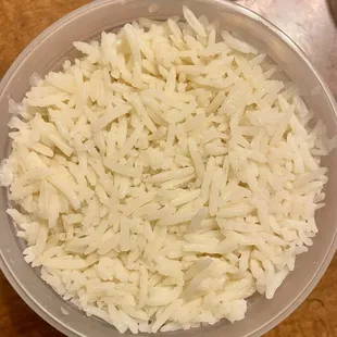 Rice that came with Lamb Curry