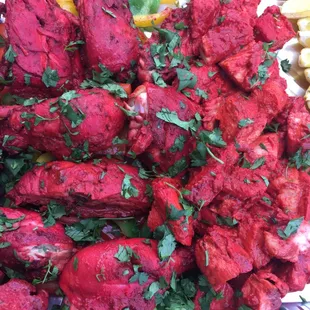 Our famous Tandoori chicken, made in-house in our authentic Tandoori oven.