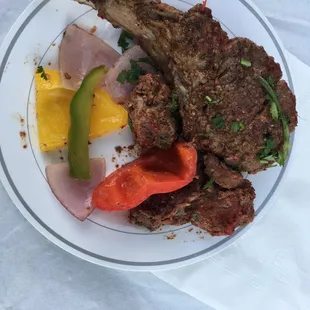 Artfully marinated lamb steaks, seasoned with imported Indian spices.