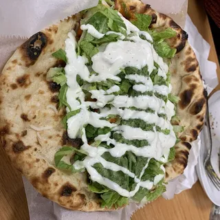 Butter Chicken Naan Taco