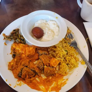 Amazing food, the color makes it pop! I definitely ate way too much  rightfully so!