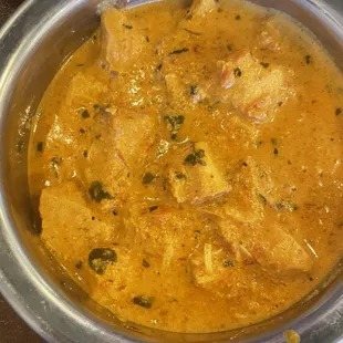 Chicken tikka masala. So rich tasting.