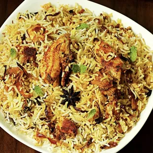 Chicken baryani