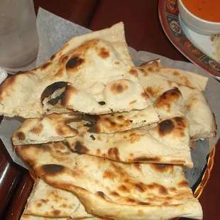 Naan Naan and more Naan.