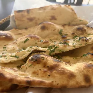 Garlic Naan Bread
