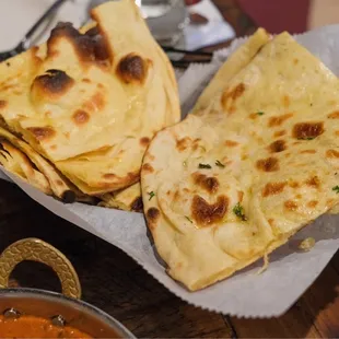 Paratha and Aloo Paratha