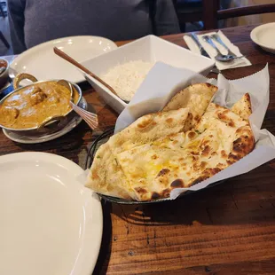 Garlic Naan bread