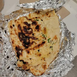 Garlic naan