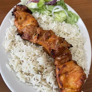 Chicken Kebab Plate