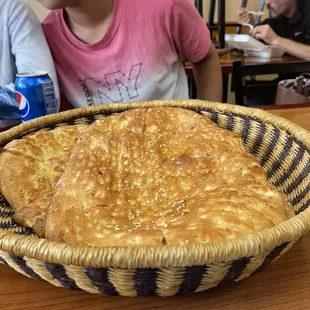 Naan $3.50 for one naan. We order two and they are HUGE.