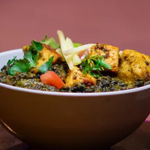 Chicken tikka saag