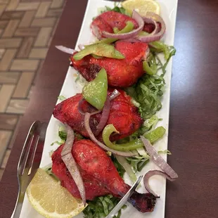 Tandoori Chicken was a hit, perfect with a squeeze of lemon