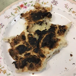 ows a piece of pizza on a plate