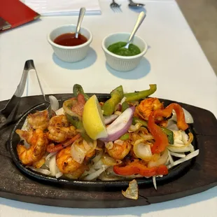 Tandoori Shrimp came out sizzling good!