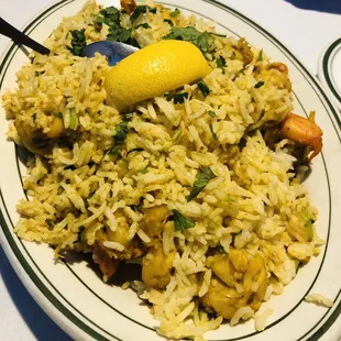 Shrimp Biryani