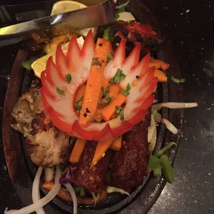 Tandoori platter