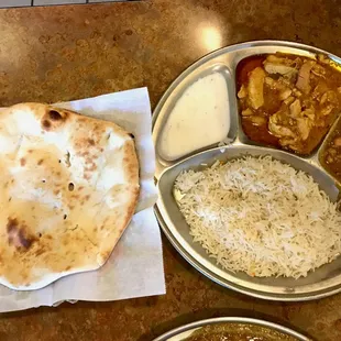 Chicken madras lunch special