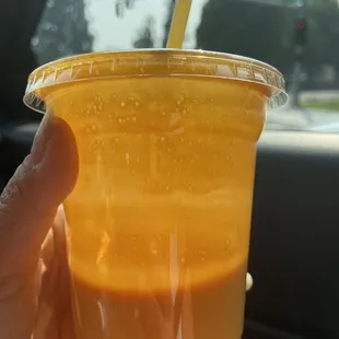 Mango Lassi - it's so delicious that it didn't make it home