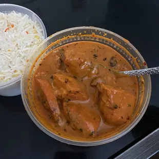 Butter Chicken - Medium spicy, soooo good!