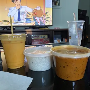 Size comparison with Mango Lassi