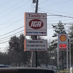a gas station and gas station