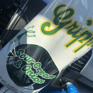 a bag of sunflower seeds