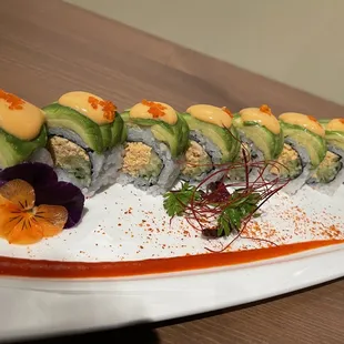 Specialty roll: Sunset
