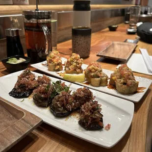 Half Moon Eggplant Tataki
