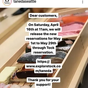 As seen via their Instagram page, just an fyi (4/8/22)