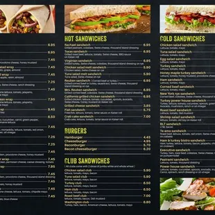 the menu of taneytown deli