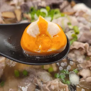 crystal fish ball (tobiko) inside