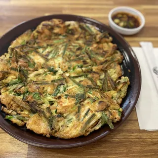 Seafood pancake
